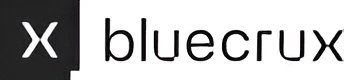 Bluecrux logo representing a partner organization associated with Cura HR, displayed in a clean and professional branding style.